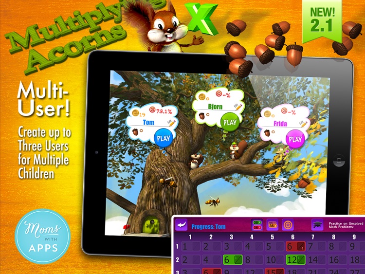 Multiplying Acorns HD