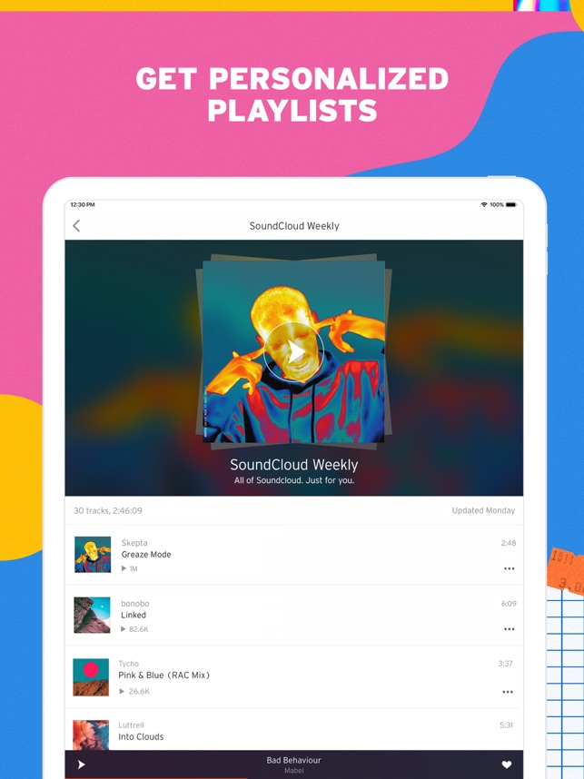 Soundcloud Music Audio On The App Store - im blue roblox id full