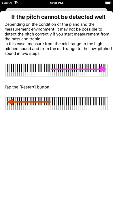Screenshot #3 pour Piano tuning checker LITE