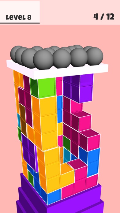 Pop Blocks 3D screenshot 2