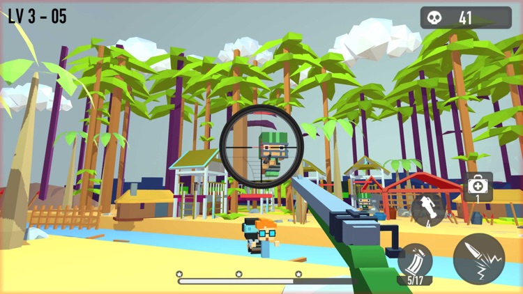 Block Shooting Hero - Gun Game screenshot-3