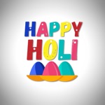 Happy Holi Stickers