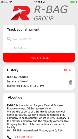 R-BAG Cargo Track and Trace(圖1)-速報App