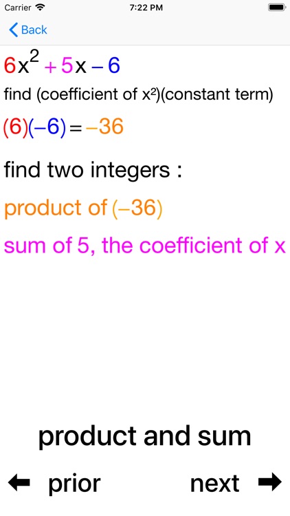 Quadratic Factoring