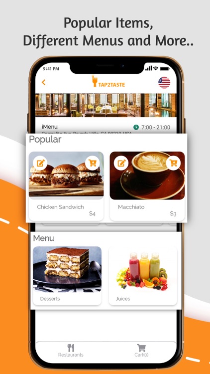 Tap2Taste: Order food app screenshot-5