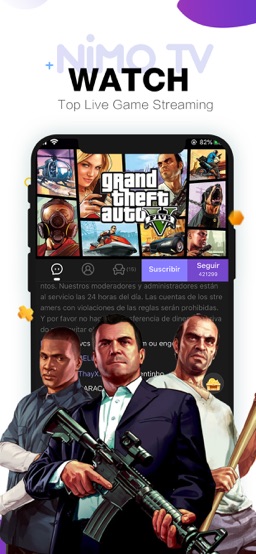 Nimo TV app screenshot