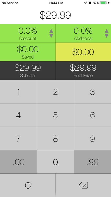 Sale Price + Tax Calculator