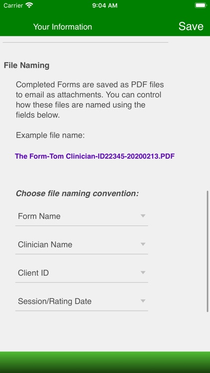 Therapist Forms screenshot-5