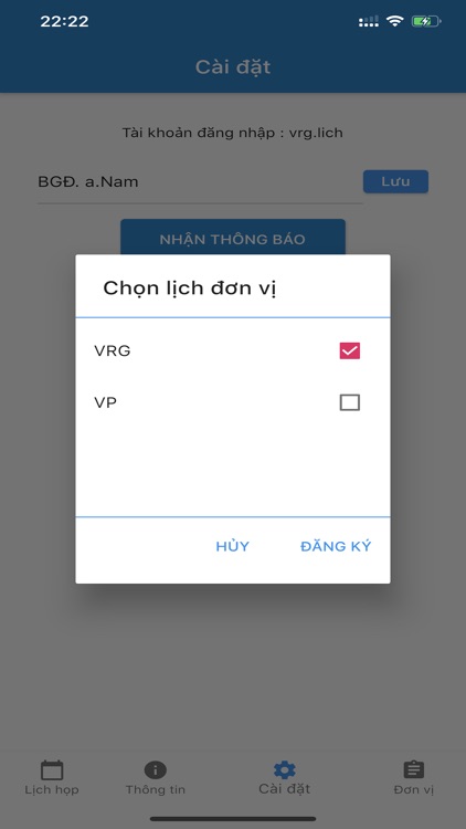 VNPT Lịch Họp screenshot-5