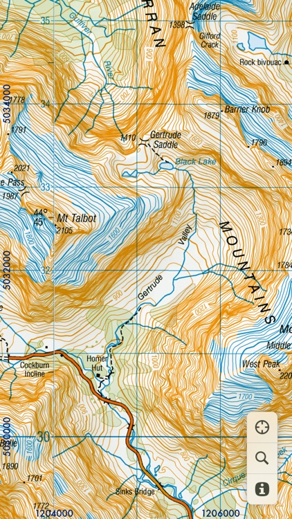 MapApp NZ South Island