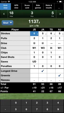 Game screenshot mScorecard - Golf Scorecard hack