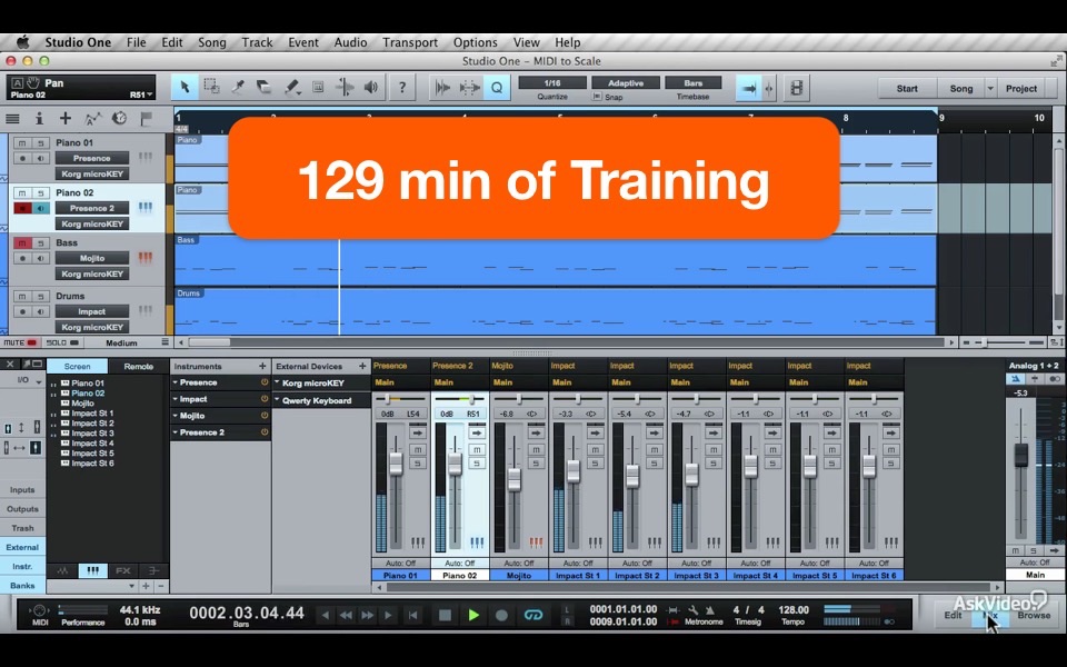 Adv MIDI Course for Studio One screenshot 2