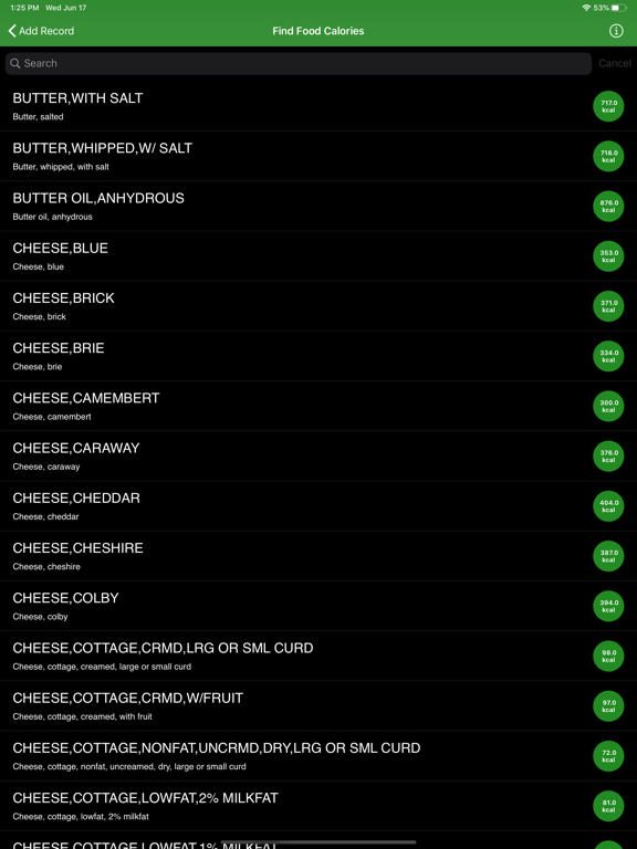 Calories: Food Intake Analyser screenshot 3