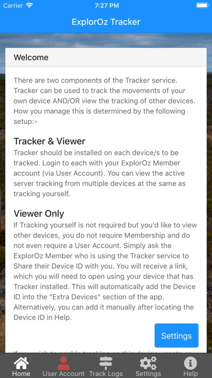 ExplorOz Tracker