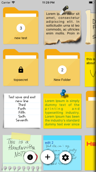 memo sticky notes app