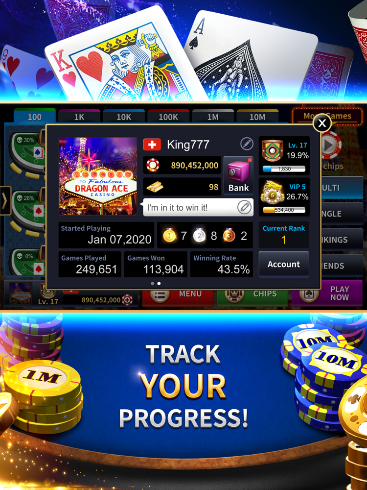 Dragon Ace Casino - Blackjack App for iPhone - Free ...