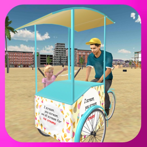 Beach Ice Cream Delivery Game icon