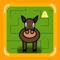 In horse maze race you have to lead a horse (or a picture of your own horse