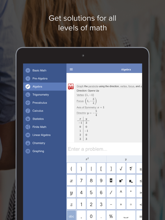 math problem solver for iphone