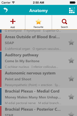 Dental / DAT / NBDE Mnemonics screenshot 2