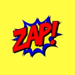 Zap Boom Pow Stickers
