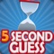 5 Second Guess is a fun and fast paced party game suitable for the whole family