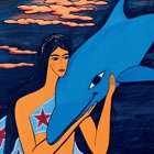 Little Mermaid And Her Dolphin