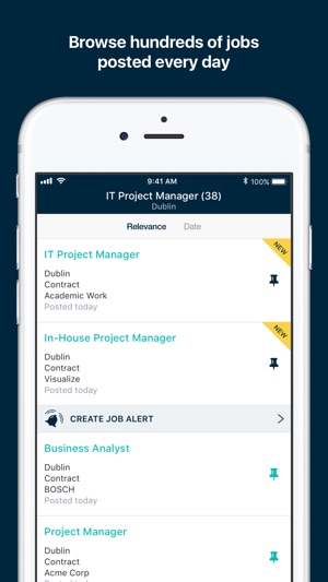 Jobs Ie Irish Job Search App On The App Store