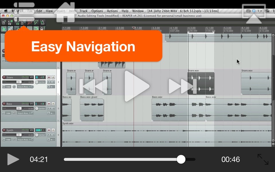 Introduction Course for Reaper screenshot 4