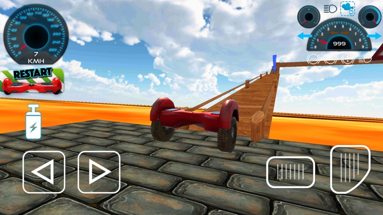 Hoverboard Race Scooter Game