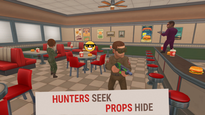 Hide Online Hunters Vs Props By Ruslan Khuduev Ios United States Searchman App Data Information - roblox adventures hide and seek extreme hiding in a bush