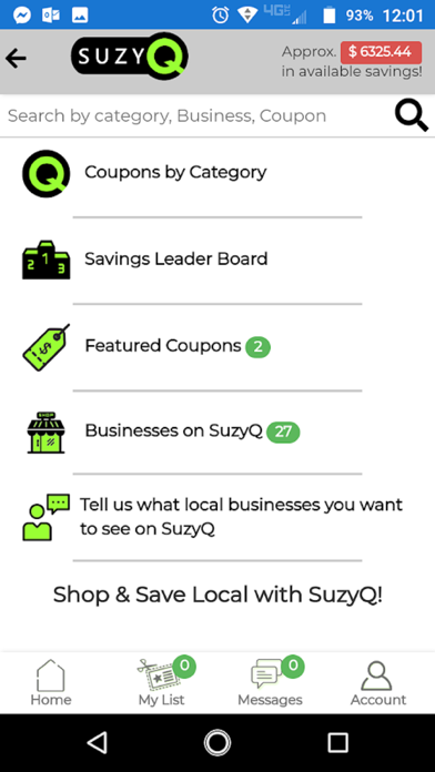 SuzyQ -Shop & Save Local screenshot 2