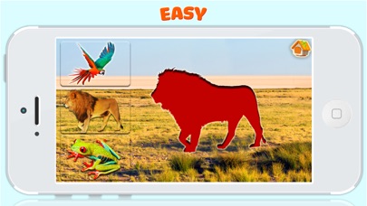 How to cancel & delete Animal puzzle for kids with names and sounds from iphone & ipad 1