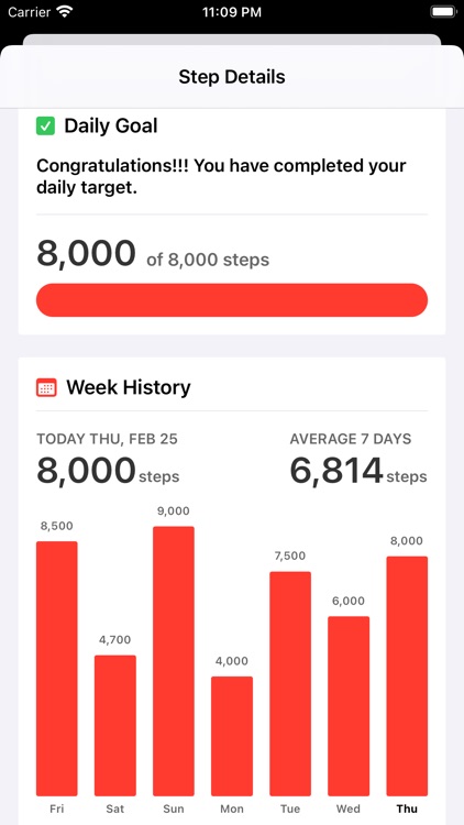 Health Widget – Steps Counter screenshot-6