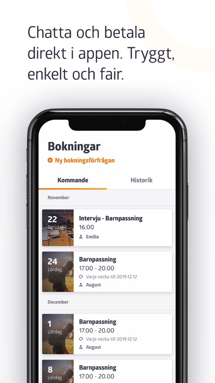 Yepstr: barnvakt, läxhjälp etc screenshot-4