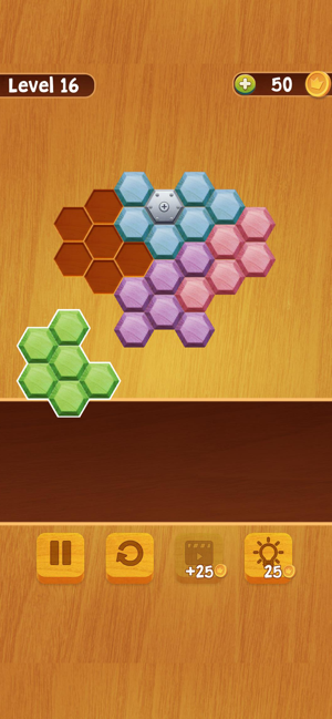 Block Puzzle Hexa Wood(圖4)-速報App