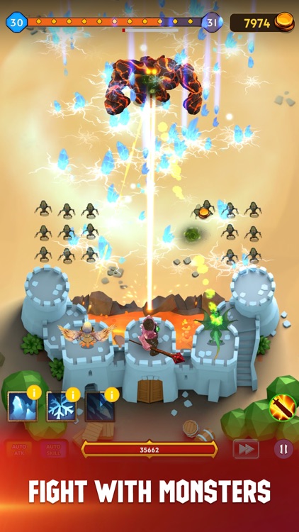 Castle Heroes: Idle Defence screenshot-3