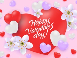 This sticker pack includes amazing Valentines Day stickers for iMessage