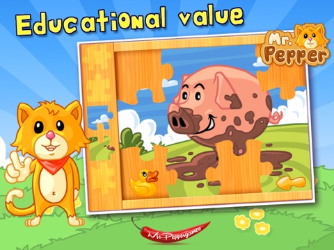 Animal Jigsaw Puzzle Kid Game screenshot 2