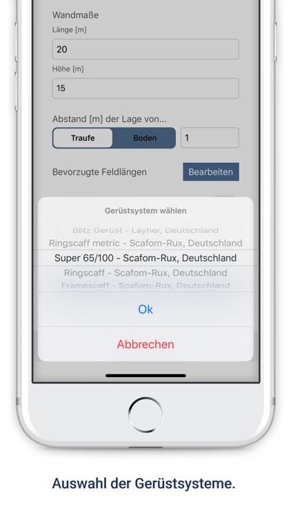 scaffcalc Gerüstrechner
