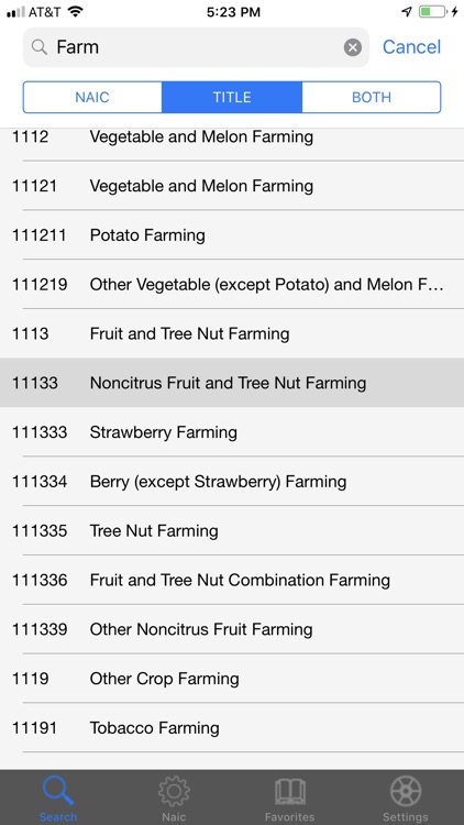 NAIC Codes screenshot-3