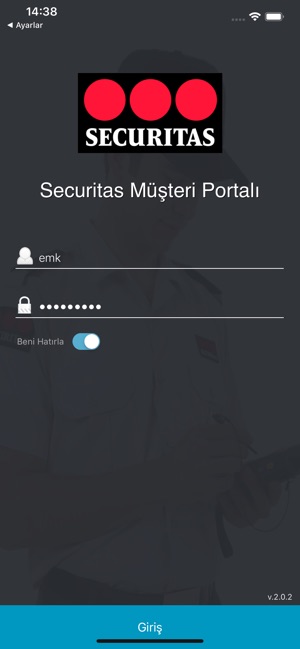 Securitas Müşteri Portalı