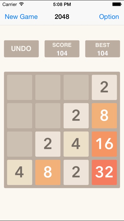 2048 UNDO Plus