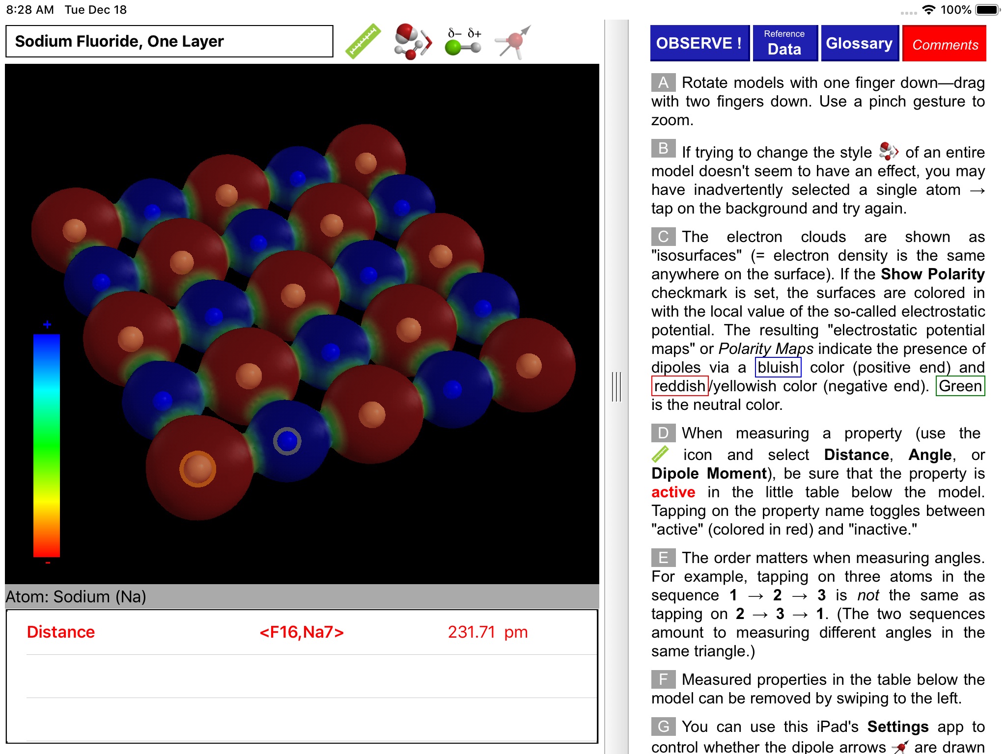 ODYSSEY Polar Bonds- Molecules screenshot 4