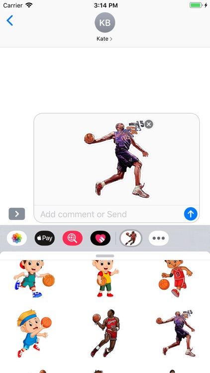 Basketball Stickers Pack screenshot-7