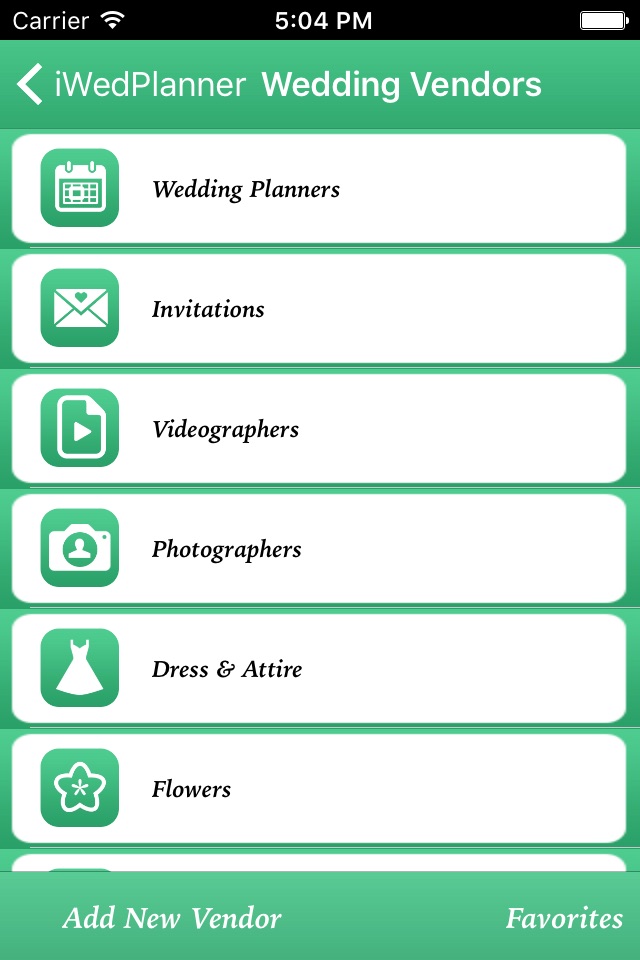 Wedding Planner iWedPlanner screenshot 2