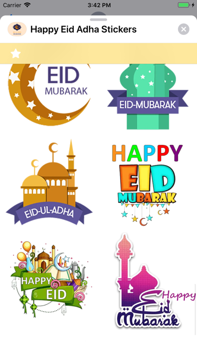 Happy Eid Adha Stickersのおすすめ画像4