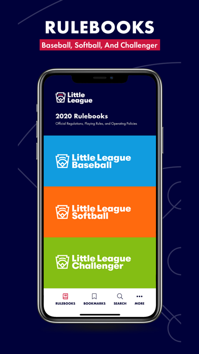 Little League Rulebook iphone images