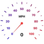 Speedometer speed detection in miles per hour, kilometers per hour and meters per second
