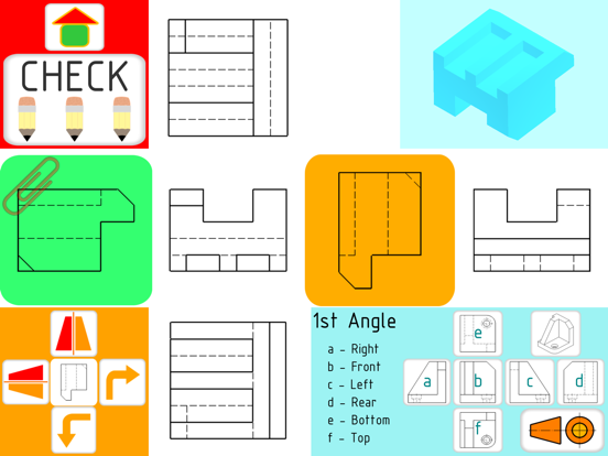 Screenshot #5 pour Orthographic Projection